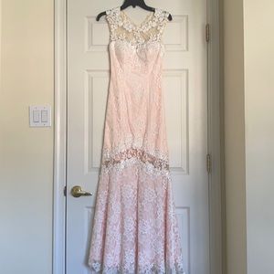 Baby Pink Long Dress